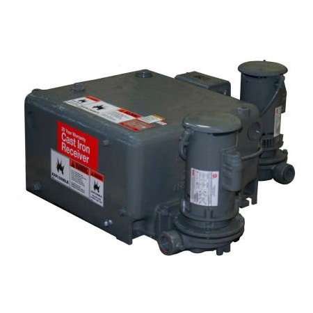 Hoffman Specialty Watchman Unit Cast Iron Duplex with Mechanical Alternator WCD-12-20B-MA